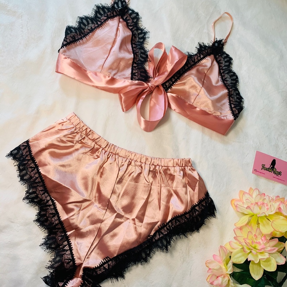 Lingerie Sexy Satin PJ’s